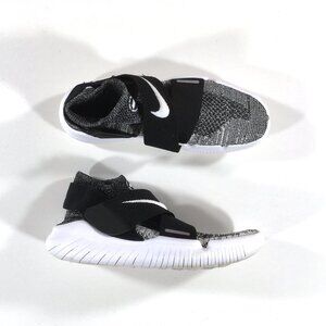 Nike Free RN Motion FK 2018 Running Shoes Womens Size 8 Black White 942841-001